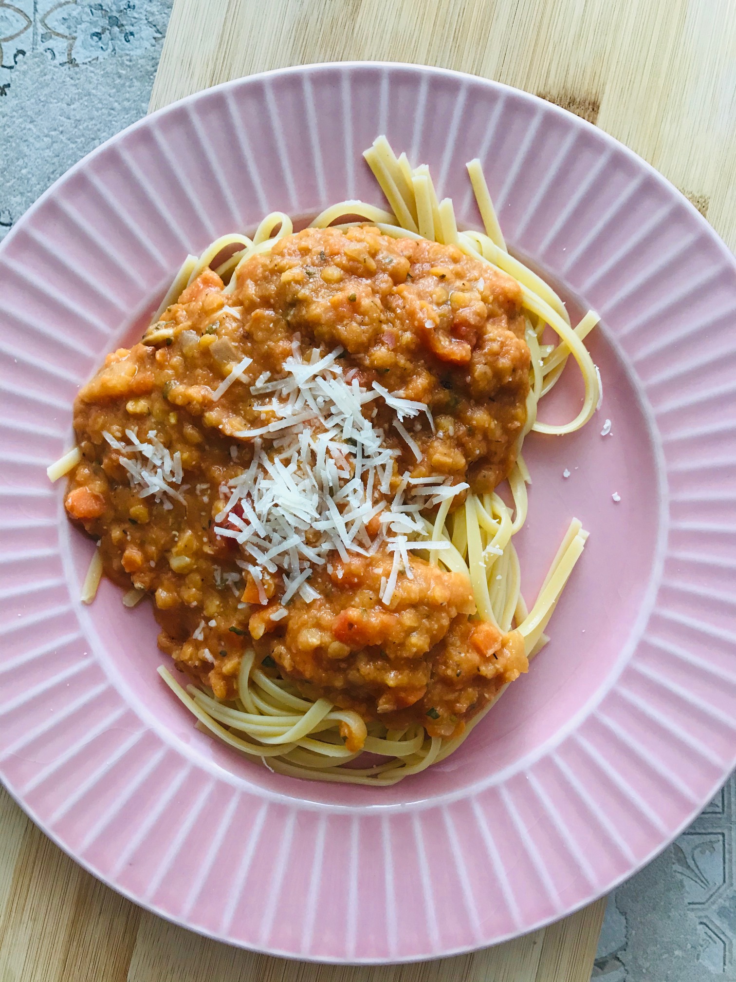 wegańskie spaghetti bolognese
